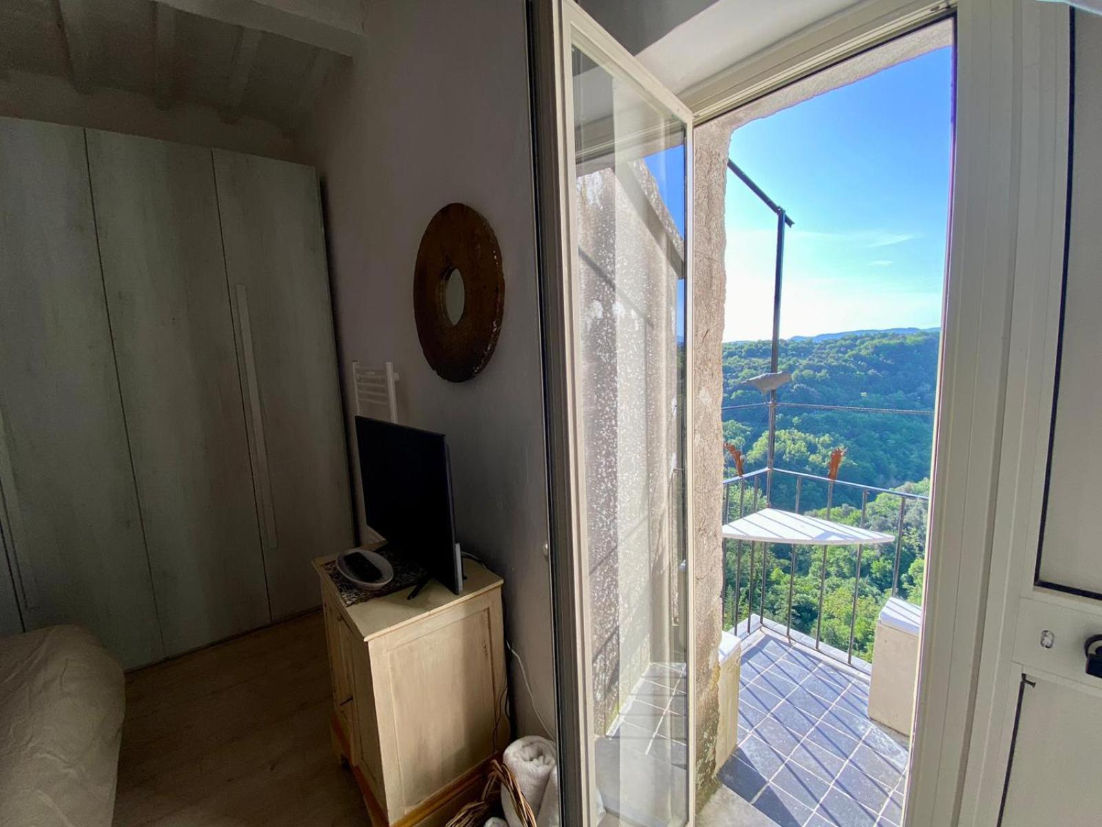 La Sorpresa Sul Bastione With Panoramic Balcony Apartment Pitigliano Luaran gambar