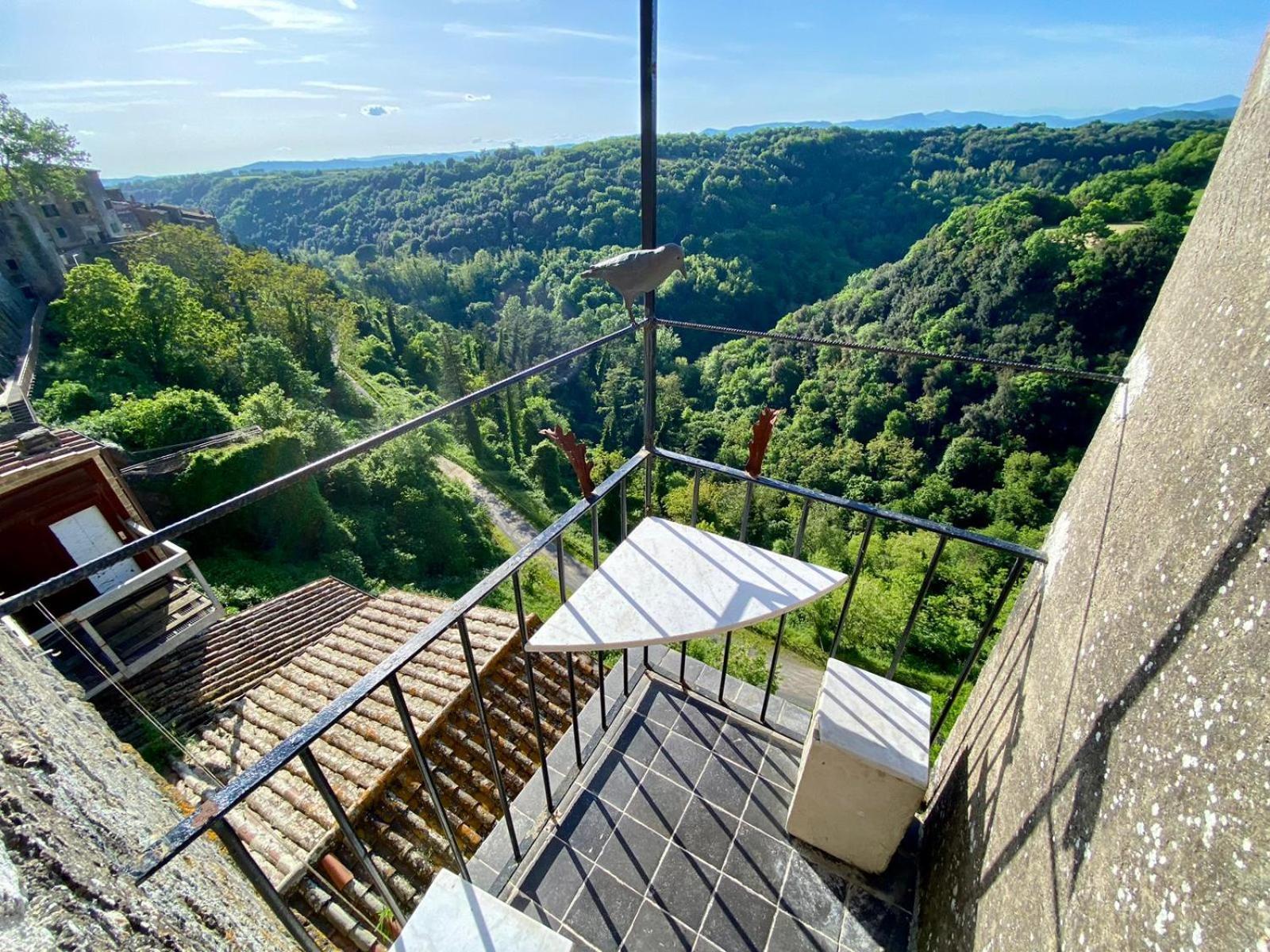 La Sorpresa Sul Bastione With Panoramic Balcony Apartment Pitigliano Luaran gambar